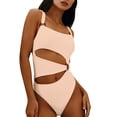 thumbnail image 1 of Aayomet Maillot de Bain pour Femmes Bikini Coloré (Rose, G), 1 of 5