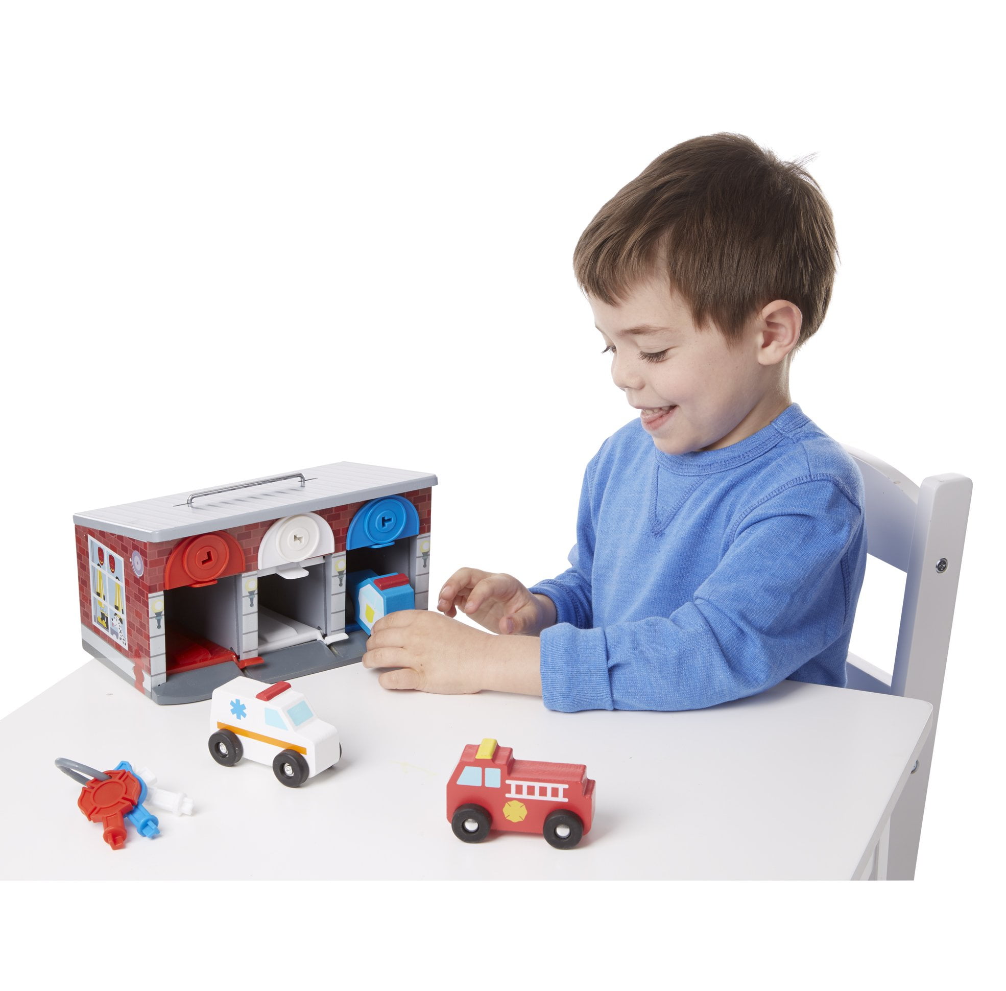 melissa and doug toy garage