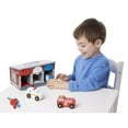 thumbnail image 2 of Melissa & Doug Keys & Cars Wooden Rescue Vehicle & Garage Toy (7 Piece), 2 of 2