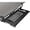 Black, variant on Keyboard Tray Under Desk Pull Out with Extra Sturdy C Clamp Mount System, 27.3 (32.5 inch Including Clamps) x 11 Inch Slide-Out Platform Computer Drawer for Typing Black AX01WB01