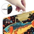 thumbnail image 6 of FORMRS Acrylic Clipboard with Low Profile Clip Standard A4 Letter Size, 12.5" x 9", Black Sardines Pattern, 6 of 8
