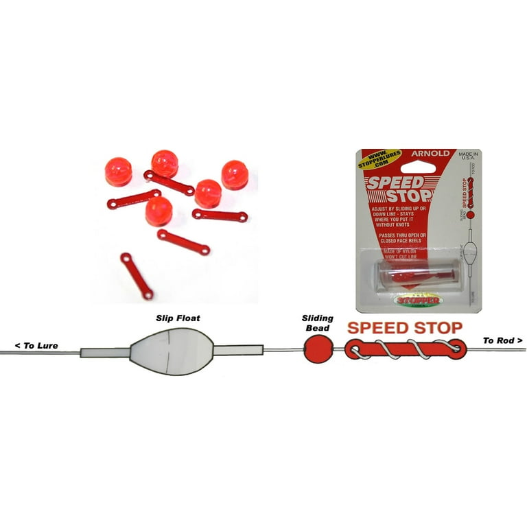 K&E SPEED STOPS | 5 PK Bobber Stops