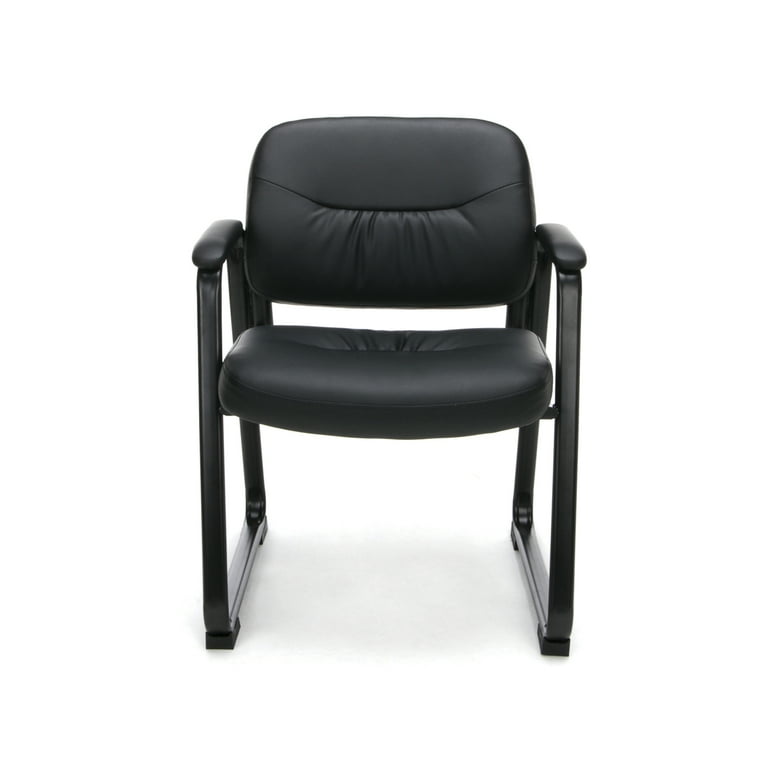 OFM Essentials Collection Bonded Leather Executive Side Chair with