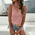 thumbnail image 4 of Women's Tank Tops Sleeveless Summer Top Spaghetti Strap Spring Shirt Loose Fit Beach Vacation 2025 Casual, 4 of 7