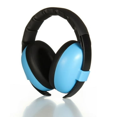 Noise Cancelling Earmuffs Kids Ear Protection Sound Proof Headphone for Sleeping Blue