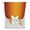 Orange, variant on Burnt Orange Blue Ombre Tie Up Curtains for Window, Thermal Insulated Balloon Shade Adjustable Rod Pocket Curtains Valance Panels for Kitchen Bathroom Cafe 34 x 45 Modern Art Aesthetics Abstract