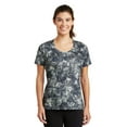 thumbnail image 2 of Sport-Tek Ladies Mineral Freeze Scoop Neck Tee, 2 of 2