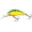 Green Tiger, variant on Salmo Hornet 4cm Floating Crankbait Dalmation Hard Bait Lure