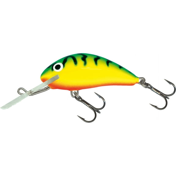 Salmo Hornet 4cm Floating Crankbait Green Tiger Hard Bait Lure