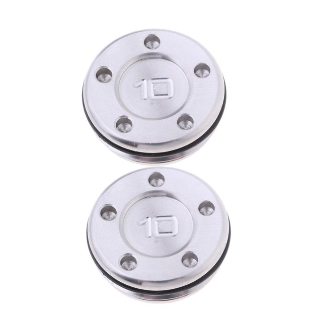 2Pcs Golf Putter Peso Juntas tóricas 10 gramos Ayudas para esfuerzos de material acero inoxidable Zulema Pesos de putter de golf