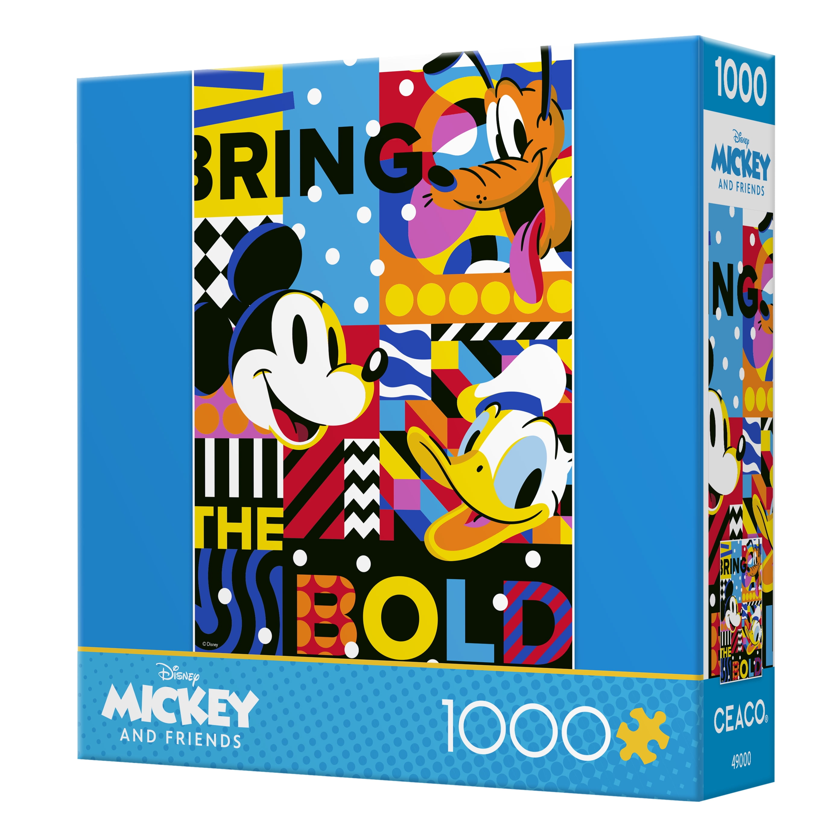 Ceaco Bring the Bold 1000 Piece Interlocking Jigsaw Puzzle
