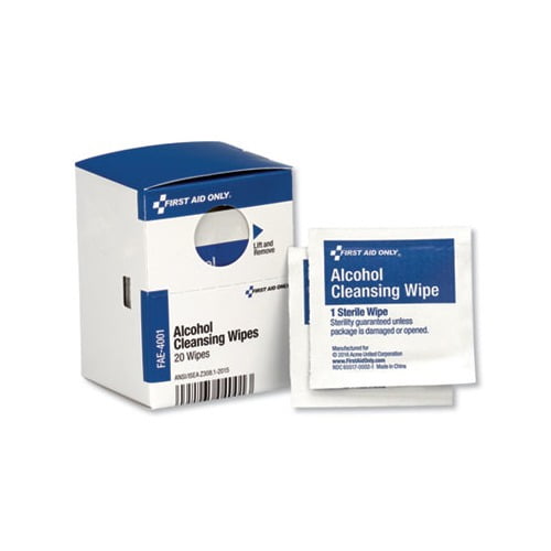 SmartCompliance Alcohol Cleansing Pads 20/Box