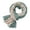Green, variant on Xinwanna Ladies Shawl Scarf Color-Blocking Pleated Design Versatile Scarf Autumn Winter Outdoors Commuting Long Scarf (Black)