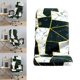 thumbnail image 5 of Funda giratoria geométrica para sillas de ordenador, funda de poliéster a prueba de polvo, lavable, elástica, para sillón de oficina, decoración de Estilo E Macarena funda para sillas de oficina, 5 of 8