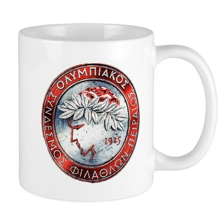 

CafePress - Olympiacos Red Metal Mugs - Ceramic Coffee Tea Novelty Mug Cup 11 oz