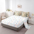 thumbnail image 6 of jejeloiu Cowboy Cowgirl Hat 7-Piece Bedding Comforter Set,Music Instrument Guitar King Bedding Sets,Desert Botanical Cactus Flowers Bed Sheets For Girls Boys,Super Cozy Room Decor Reversible, 6 of 8