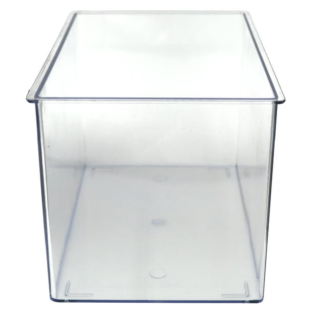 Aquarium Tank Large Molded Plastic 1.75 Gallon Capacity 10.25" x 6.5" x 6.25" Walmart