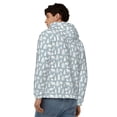 thumbnail image 4 of Honeii Polar Bears And Snowy Winter Print Hoodies for Men, Pullover & Full Zip, Breathable Zip up Hoodie, Sweatshirt-XX-Large, 4 of 5