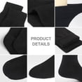 thumbnail image 6 of KM Legend Men's Dress Socks, 6-Pair Classic Men's Formal Socks, Premium Dress Socks For Men for Business, Office & Casual Wear, Breathable Soft Cotton Blend, 6 of 6