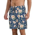 thumbnail image 2 of Goofa Flower Printed Mens Swim Trunks Summer Quick Dry Short Beach Swimwear Bathing Suits-XX-Large, 2 of 9