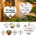 thumbnail image 2 of Ruifaya Ojalá vivieras al lado: colgante acrílico con forma de corazón, regalo para San Valentín, 2 of 7