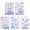 D, variant on A5 Cute Cover Car Line Notebook With 0.8mm Ruled Pages For Study And Daily Journaling Gift - Rabbit Starry Sky