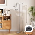 thumbnail image 2 of Floor Lamps for Living Room with Color Temperatures LED Bulb Standing Lamp Tall with Adjustable Shade Tall Lamps for Bedroom Office Classroom Dorm Room Apartment W Bulb Includ, 2 of 7