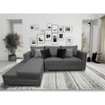 thumbnail image 2 of Sala esquinera El Bazar Store Aston 260x200 cm Gris Oxford Moderna en esquina, 2 of 4