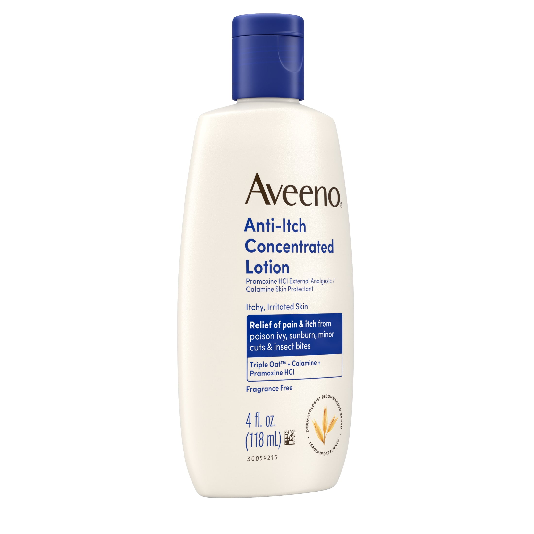 Aveeno Anti-Itch Concentrated Lotion, Calamine & Triple Oat, 4 fl. oz