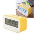thumbnail image 4 of Reloj Despertador Digital LCD Para Niños, Retroiluminación, Alarmas Musicales, Función De Temporizador De Cuenta Atrás, Recordatorio De Cumpleaños, Despertador Digital, 4 of 7