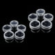 thumbnail image 1 of Contenedores D Baoblaze 10 Unids Forma Redonda PET plástico + aluminio 120ml 50ml, 1 of 8