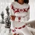 thumbnail image 2 of Jiyugala Women's Sweaters Pullover Christmas Loose Casual Tops, 2 of 8