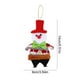 thumbnail image 3 of Adornos navideños, adornos navideños, adornos navideños, colgante para árbol de Navidad, muñeco de nieve y anciano, colgante para árbol de Navidad, colgante decorativo de poliéster, 3 of 6