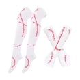 thumbnail image 1 of Conjunto de guantes sin dedos y calcetines largos jinwen Halloween mujer Estilo B, 1 of 8