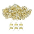 thumbnail image 3 of 50 piezas de tapas de adornos navideños, adornos navideños de repuesto, tapas de perchas, tapas de decoraciones de bricolaje para perchas navideñas Amarillo, 3 of 8
