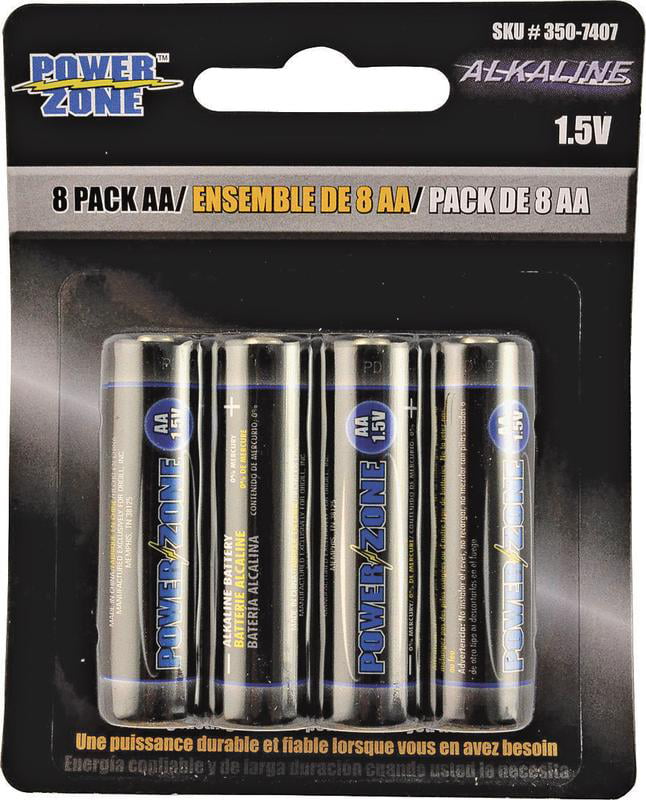 Akai Akai AA power cell Alkaline Batteries pack of 8 