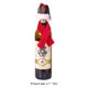 thumbnail image 2 of Traje De Botella De Vino Santa Clausbolsas de cubierta de botella de vino tinto vestido de Likrtyny Libre de BPA, 2 of 7