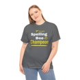 thumbnail image 3 of DJH Apparel Funny Spelling Bee Champeon Comical Unisex T-shirt, 3 of 6