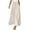 p-Beige83, variant on Women's Wide Leg Pants Flowy Drape Ruffle Drawstring Waist Pants Trousers Versatile Solid Color Slacks