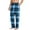 Blue*mens pajama pants, variant on Txeol Mens Plaid Pajama Pants Lightweight Soft Pj Bottoms with Pockets Christmas Flannel Sleepwear Lounge Clothing,Black,L