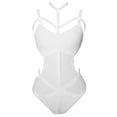 thumbnail image 1 of Gibobby Conjuntos de bragas de encaje Lencería Sexy para Mujer Baby Doll Mujer Sexy Color Negro Mono Sensual y Elegante Fina Lenceria para Dama(Blanco, XXG), 1 of 2