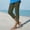 Army Green, variant on Drovellove Women's Plus Size Casual Lace Capri Pants – Soft, Comfortable Slim Fit Cropped Pants for Home or Daily Wear