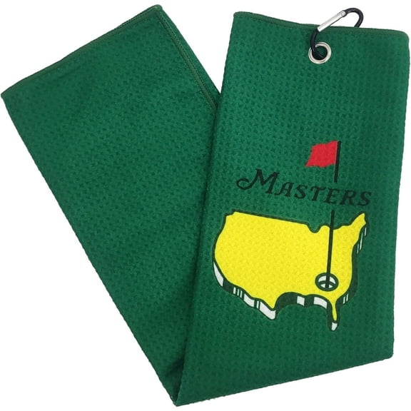 Golf Towels for Golf Bag Men Women with Clip Gift for Dad Husband Golf Fan Lover Golfers Golf Accessories