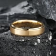 thumbnail image 2 of Alianza de boda King Will GLORY, 6 mm, carburo de tungsteno, oro de 14 quilates, 2 of 7