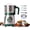 Green, variant on Electric for Kitchen - 500W Grain Mill with 3 Stainless Steel , Versatile for Coffee, Grinding Spices, Bean, Grains, Nuts (Black)