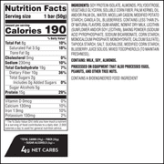 Atkins Soft Baked High Protein Bars, Blueberry, 15g Protein, 4g Net Carbs, 2g Sugar, High Fiber, Keto Protein Bars, Low Sugar, 4 Count