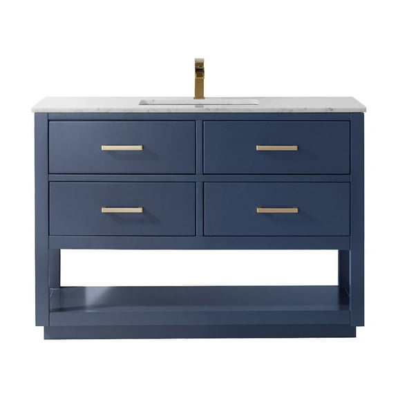 Altair 532048-Ca-Nm Remi 48" Free Standing Single Basin Vanity Set - Blue