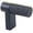 Flat Black / Flat Black Stem, variant on Emtek 86658.RECUS4.KNUS4 Knurled 1-1/2" Long Finger Cabinet Pull - Satin Brass / Satin