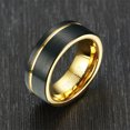 thumbnail image 3 of Anillo de acero, anillos de superficie mate personalizados, joyería, regalo portátil, vestido decorativo, boda, compromiso, fiesta de festival Ropa, zapatos y accesorios Miscelánea talla 8 Sonducket AP014916-01, 3 of 6