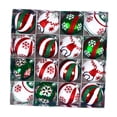 thumbnail image 2 of 16 adornos navideños de bolas para decoración de fiestas y árboles de Navidad Estilo E, 2 of 9